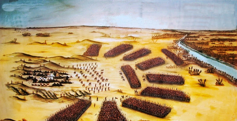 Kərbəla döyüşü tarixi — hicri 61-ci il, 680 miladi